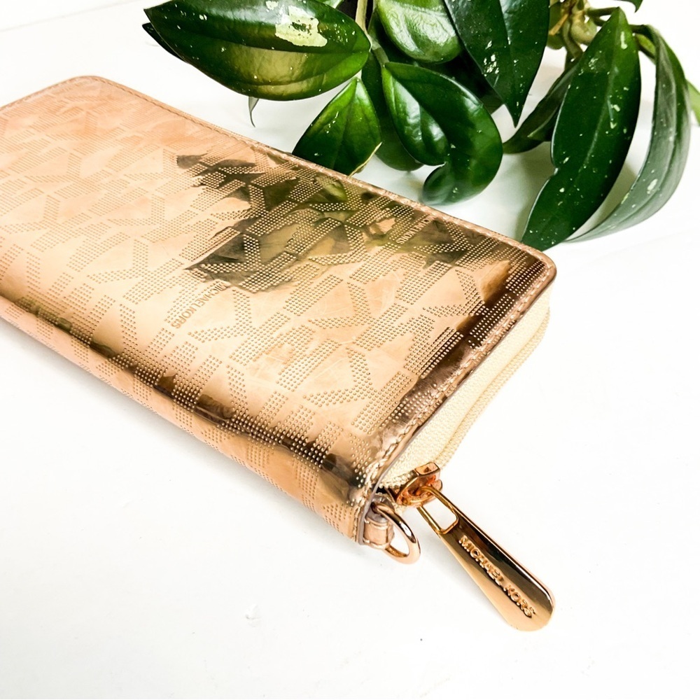 Michael Kors Rode Gold Women's Wallet - Picture 4 of 7